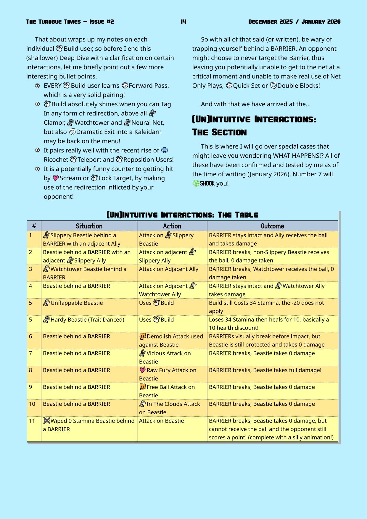 Page 14. Mechanic Deep Dive on Build
